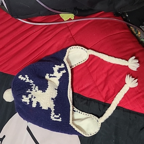 NATIVE WORLD 100% WOOL WINTER CAP MADE IN ECUADOR - Picture 6 of 6